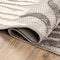 World Rug Gallery Amalfi Contemporary Tropical Floral Indoor/Outdoor Runner Rug 2' x 7' Gray 8013GRAY2X7 - alternate 4